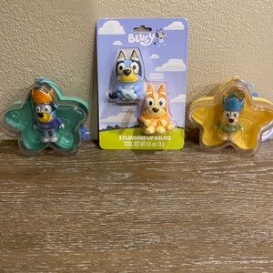 Bluey & Bingo Bauble Ornament Set of 2 and Bluey Lip Gloss